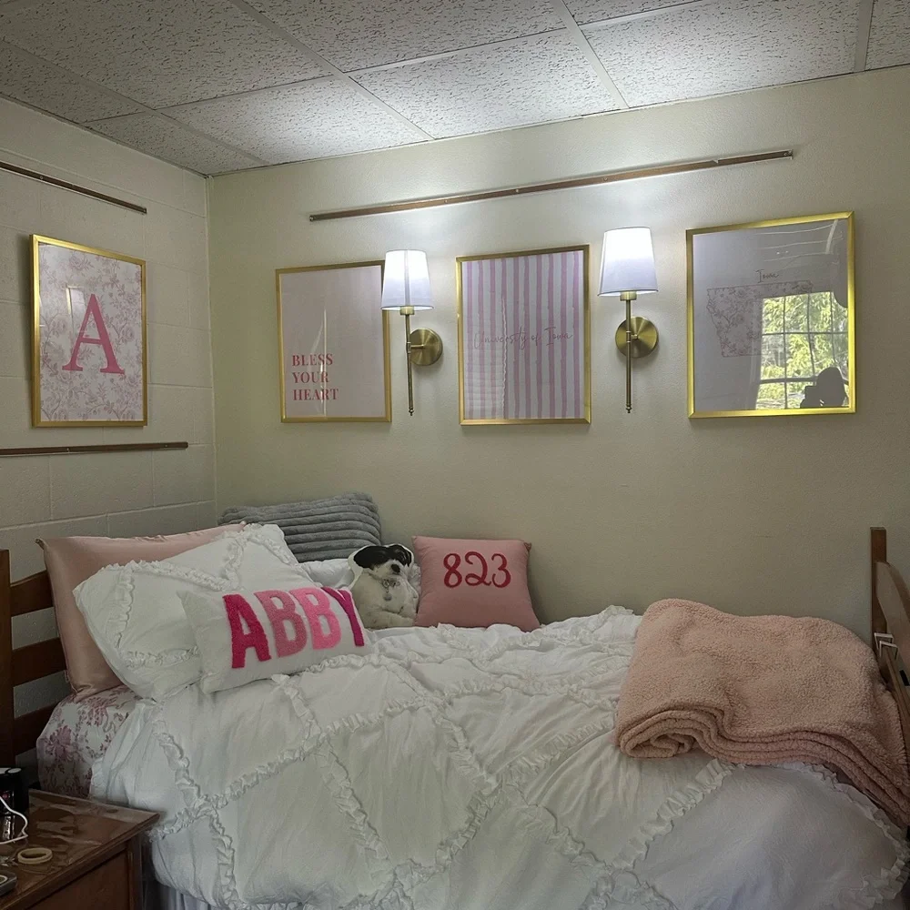 Laura Ashley 2pc Twin Norah Comforter Bedding Set White Twin